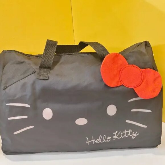 Hello Kitty Black and Red Duffel Bag - Picture 3 of 3